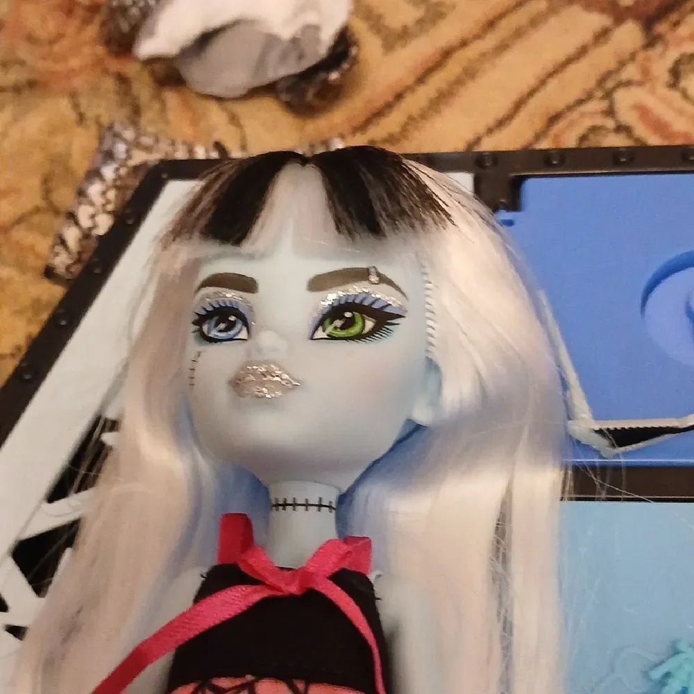Monster Doll with Coffin Playset